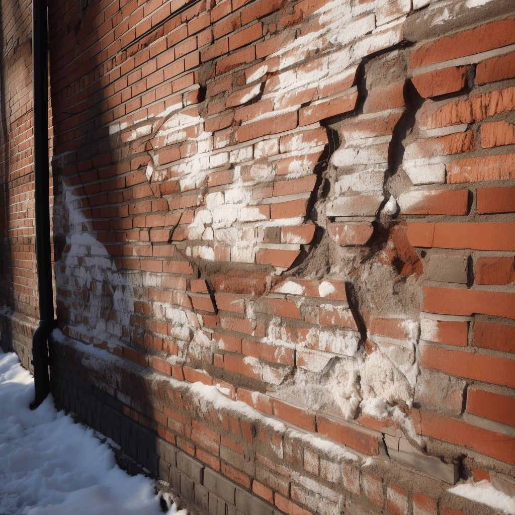Qu'est-ce qui cause les fissures dans les murs de briques ?