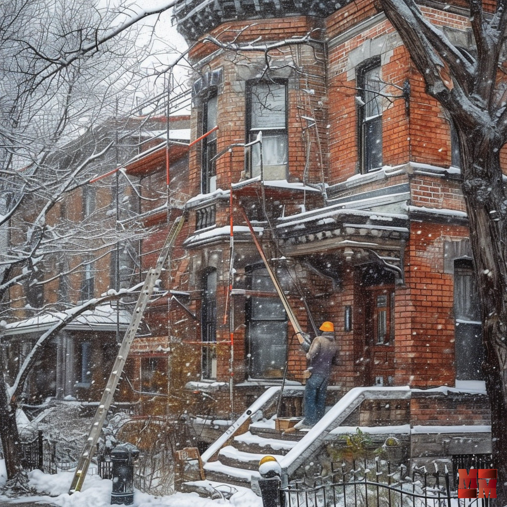 Peut-on effectuer un rejointoiement en hiver à Montréal? (Guide 2024)