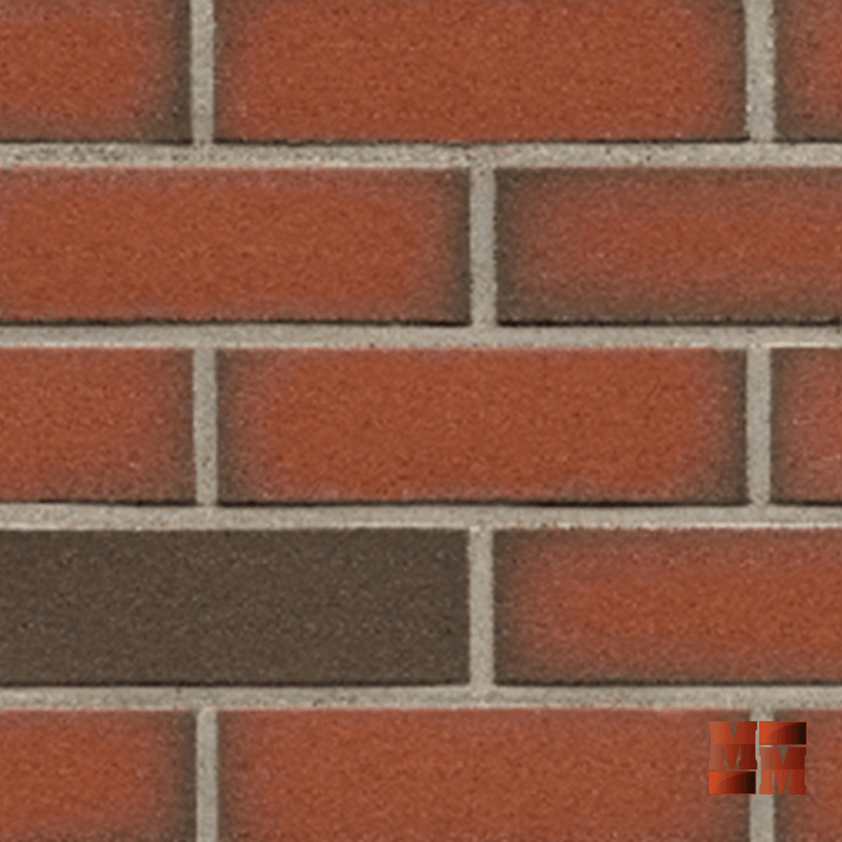 303 Deep Orange Flashed Thin Brick: Brick Installation in Montreal, Laval, Longueuil, South Shore and North Shore