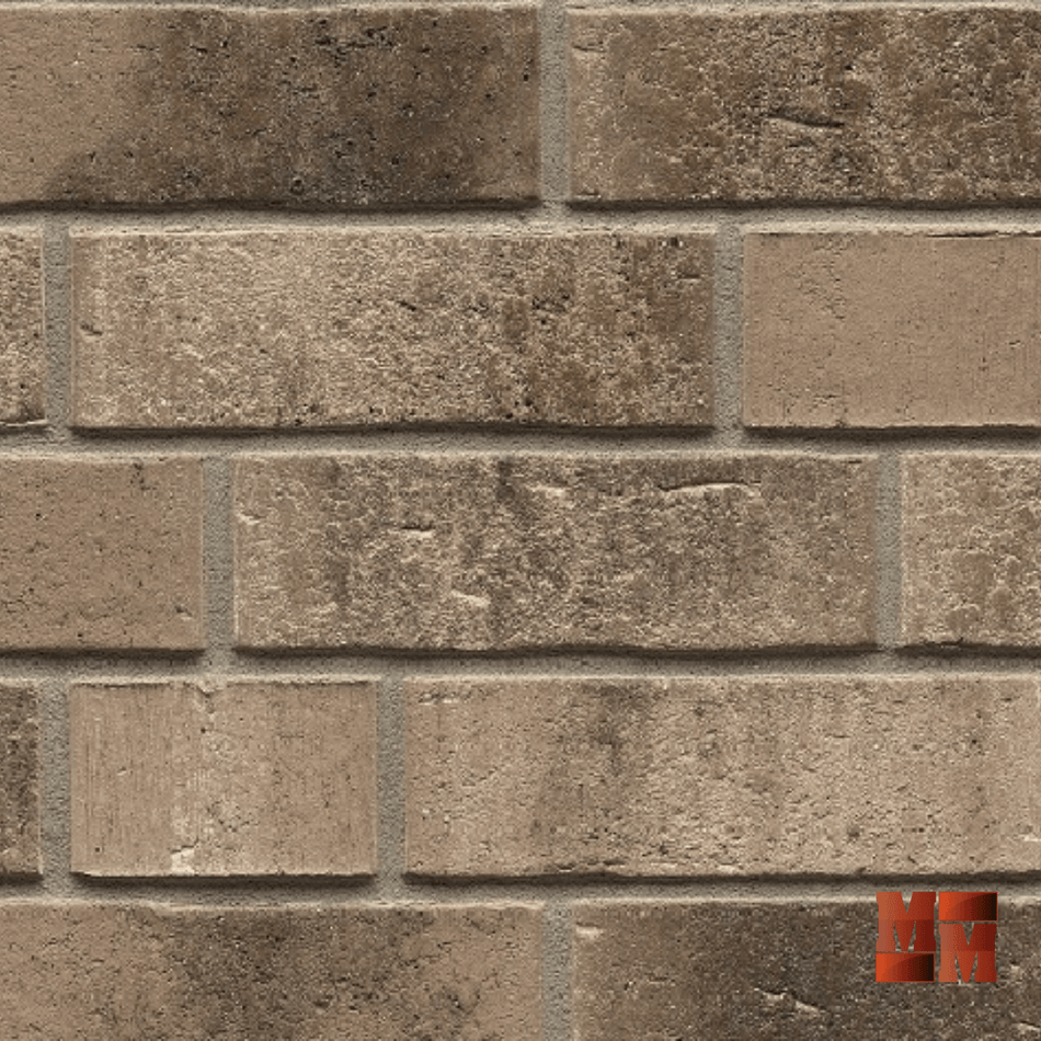 773 Rustic Gray Waterstruck Thin Brick: Brick Installation in Montreal, Laval, Longueuil, South Shore and North Shore