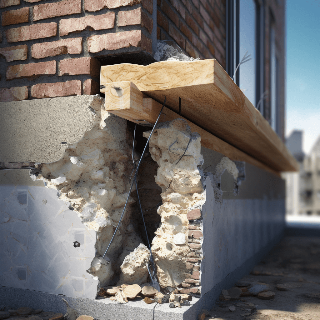 Comment la réparation de la fondation peut-elle aider à résoudre les problèmes de mur porteur?