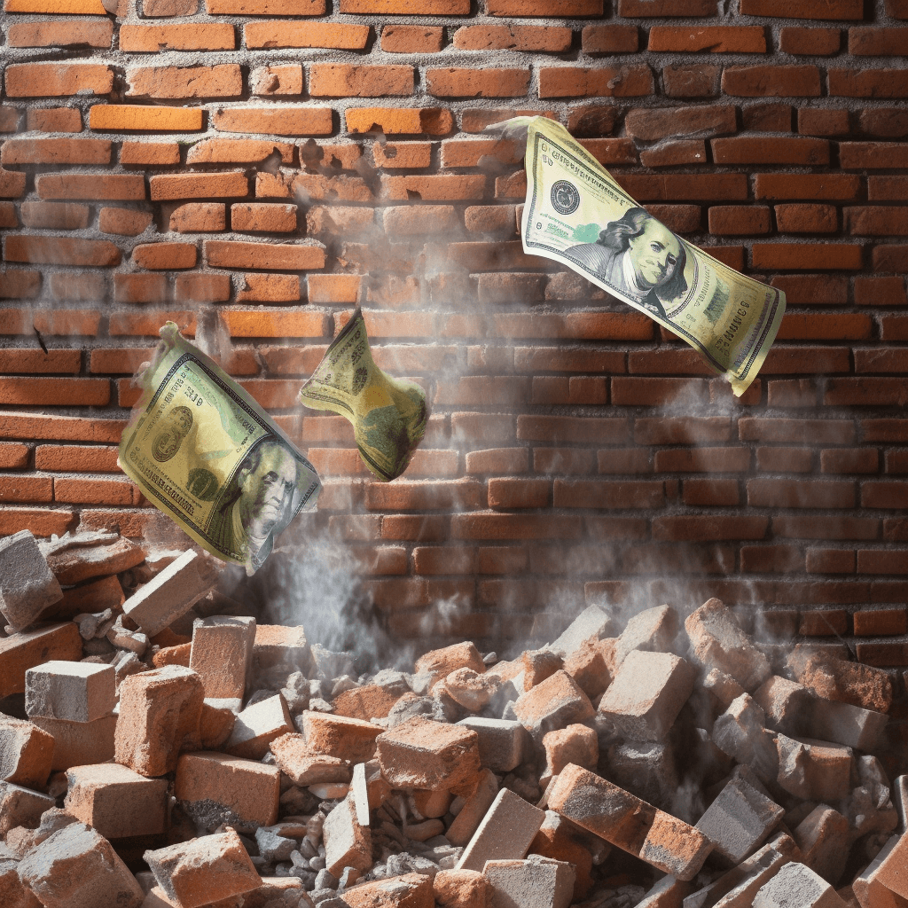 Combien coûte la démolition d'un mur en brique à Montréal?