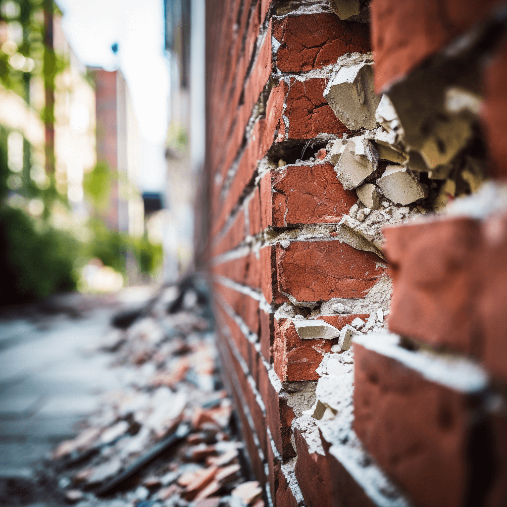 Les briques fissurées ou écaillées peuvent-elles entraîner des problèmes structurels plus graves?