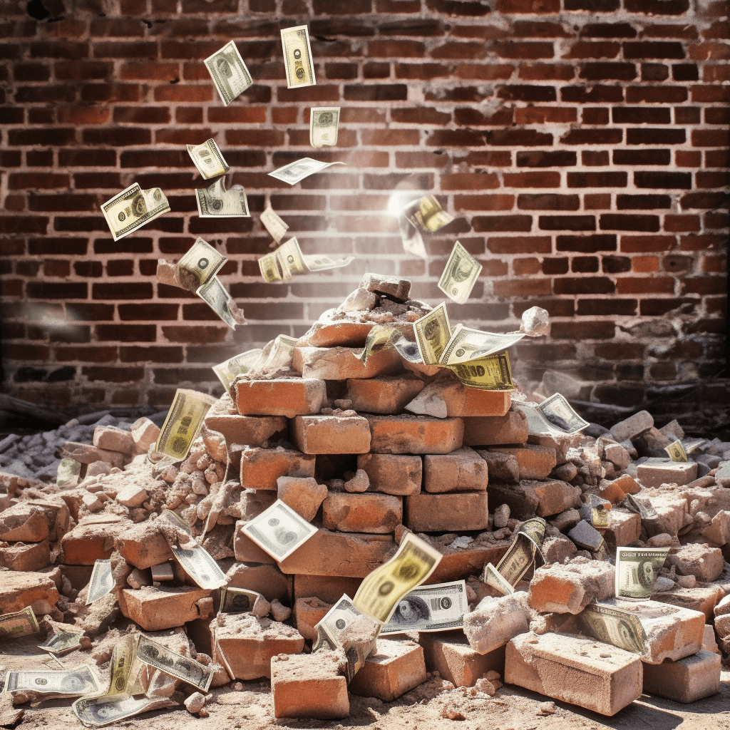 Quels sont les coûts cachés potentiels d'un service de démolition de mur en brique à Montréal?