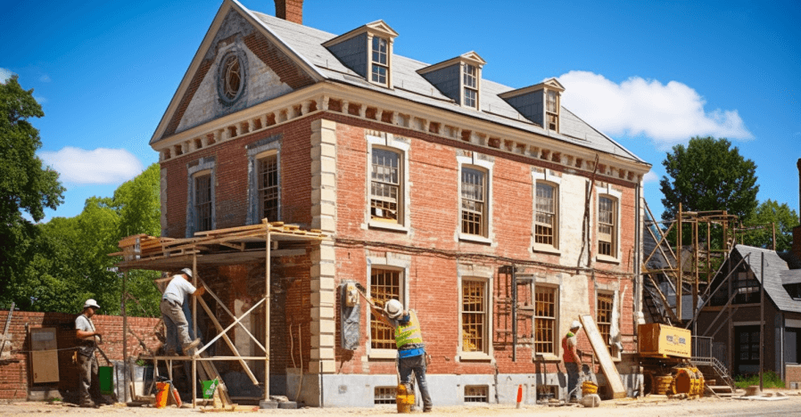 Peut-on restaurer de vieux bâtiments en maçonnerie?