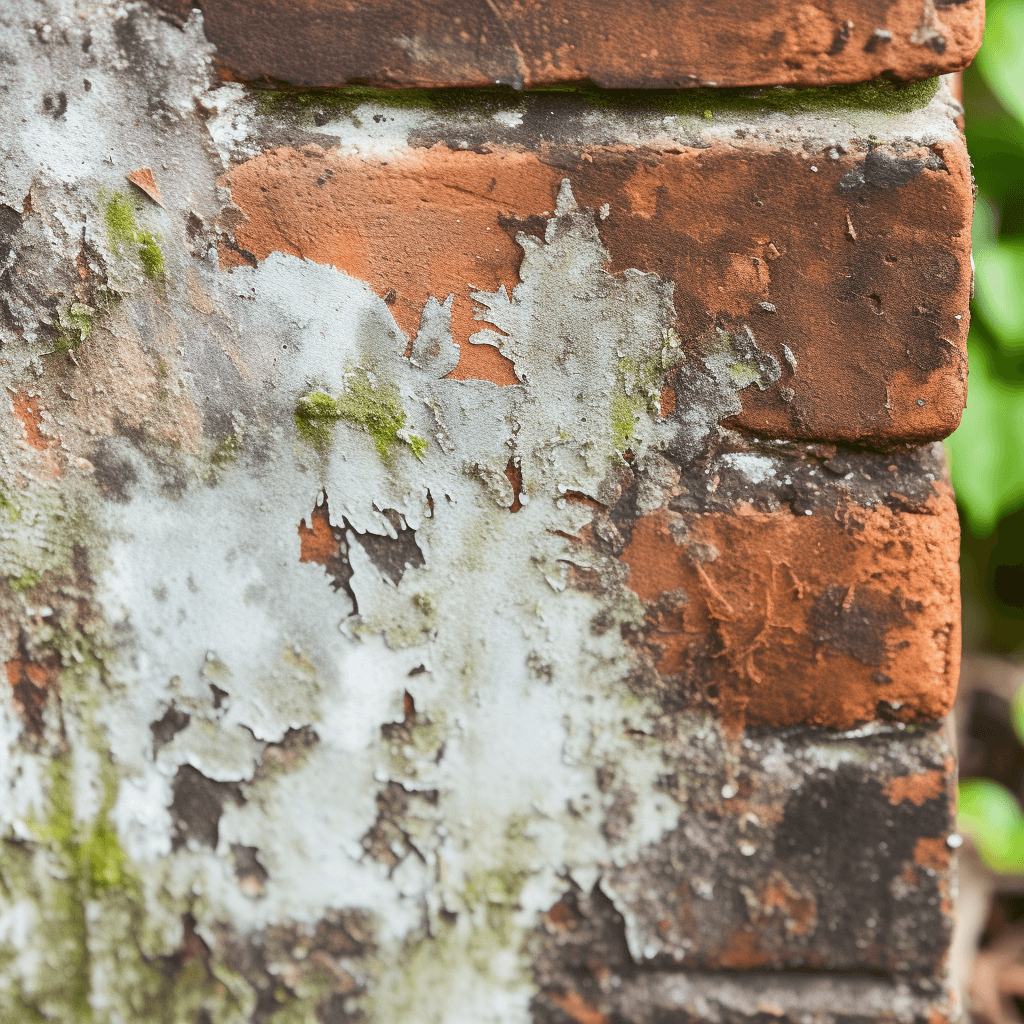 Quels sont les premiers signes de moisissure sur les murs de brique?
