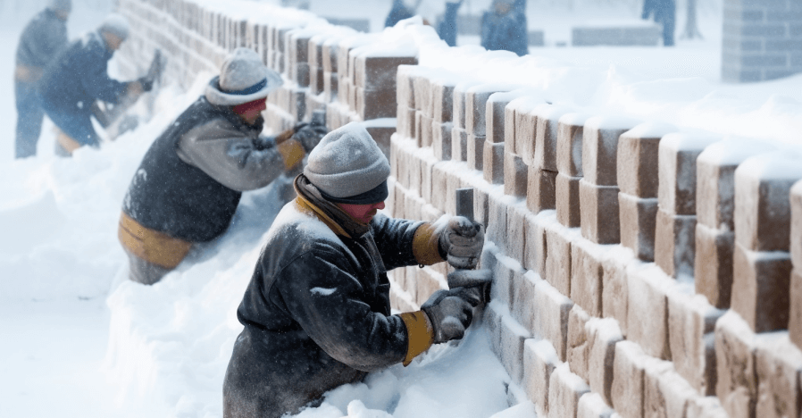 Quels sont les défis du travail de maçonnerie dans des climats froids comme à Montréal?