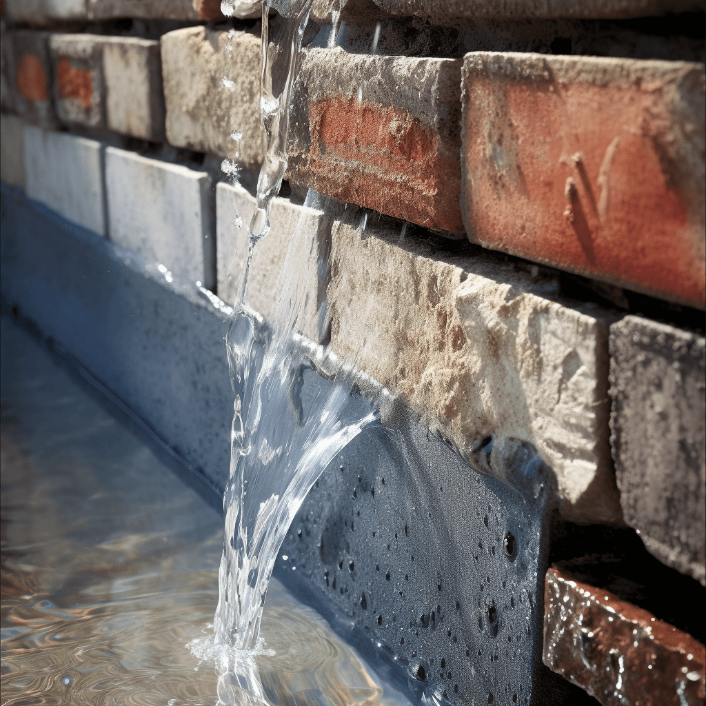 Des fissures dans la maçonnerie peuvent-elles permettre à l'eau de s'infiltrer dans mon bâtiment?