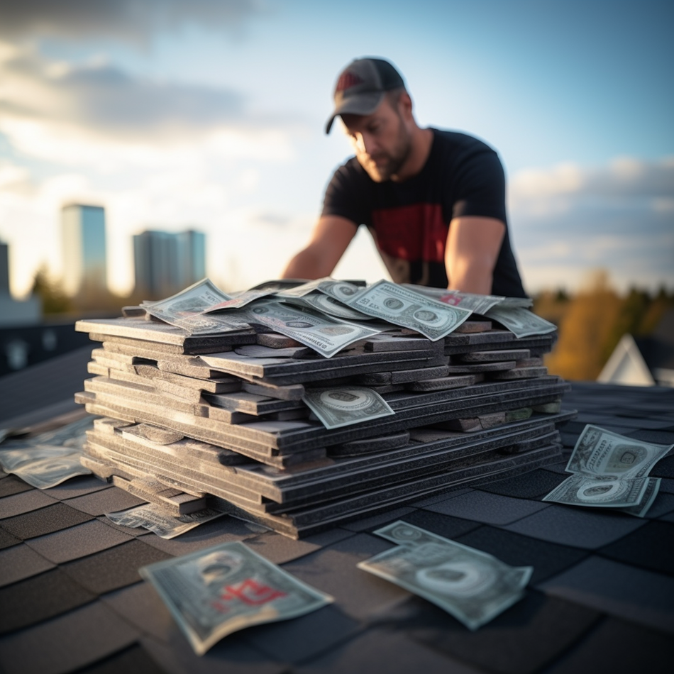 How much does it cost to repair damaged flashing Montreal, Laval