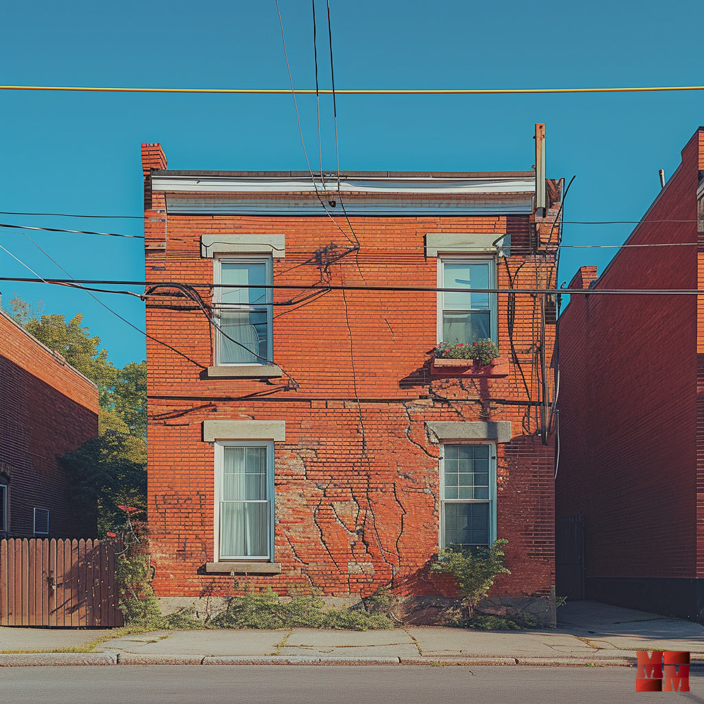 Structural crack vs Non-structural one in a brick wall | Montreal ...