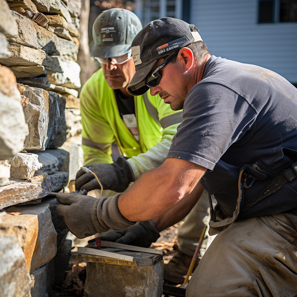 Comment maintenir l'intégrité structurelle lors de la réparation des joints de pierre?