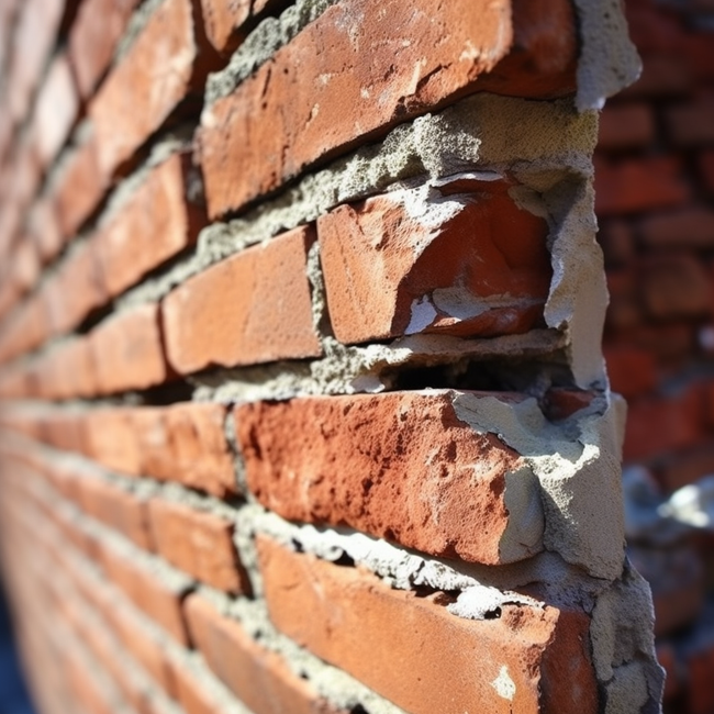 Can weep hole defects cause bricks to crack? Montreal, Laval