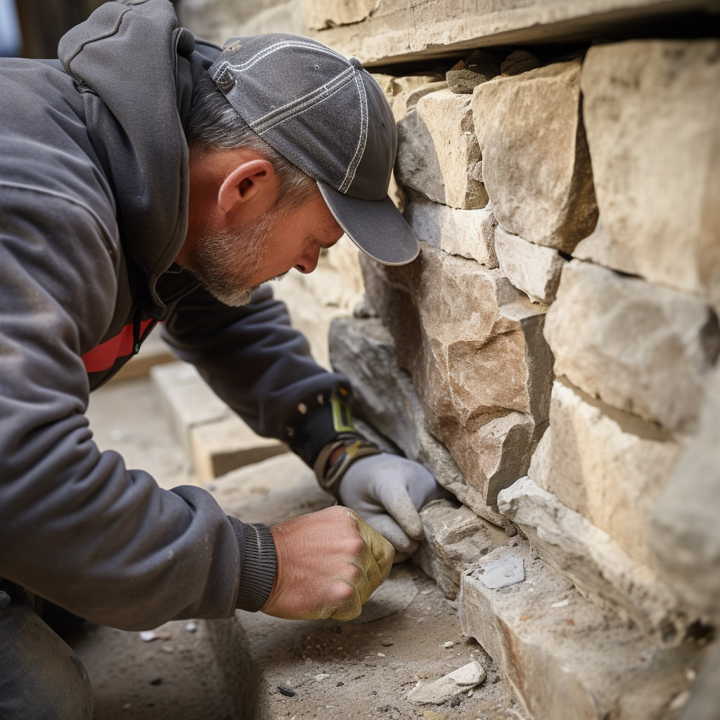 Qu'est-ce que la réparation des joints de pierre en maçonnerie?