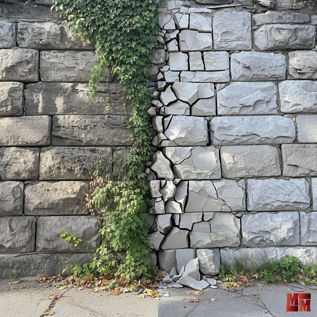 Early warning signs of a structural problem in a masonry wall Montreal ...