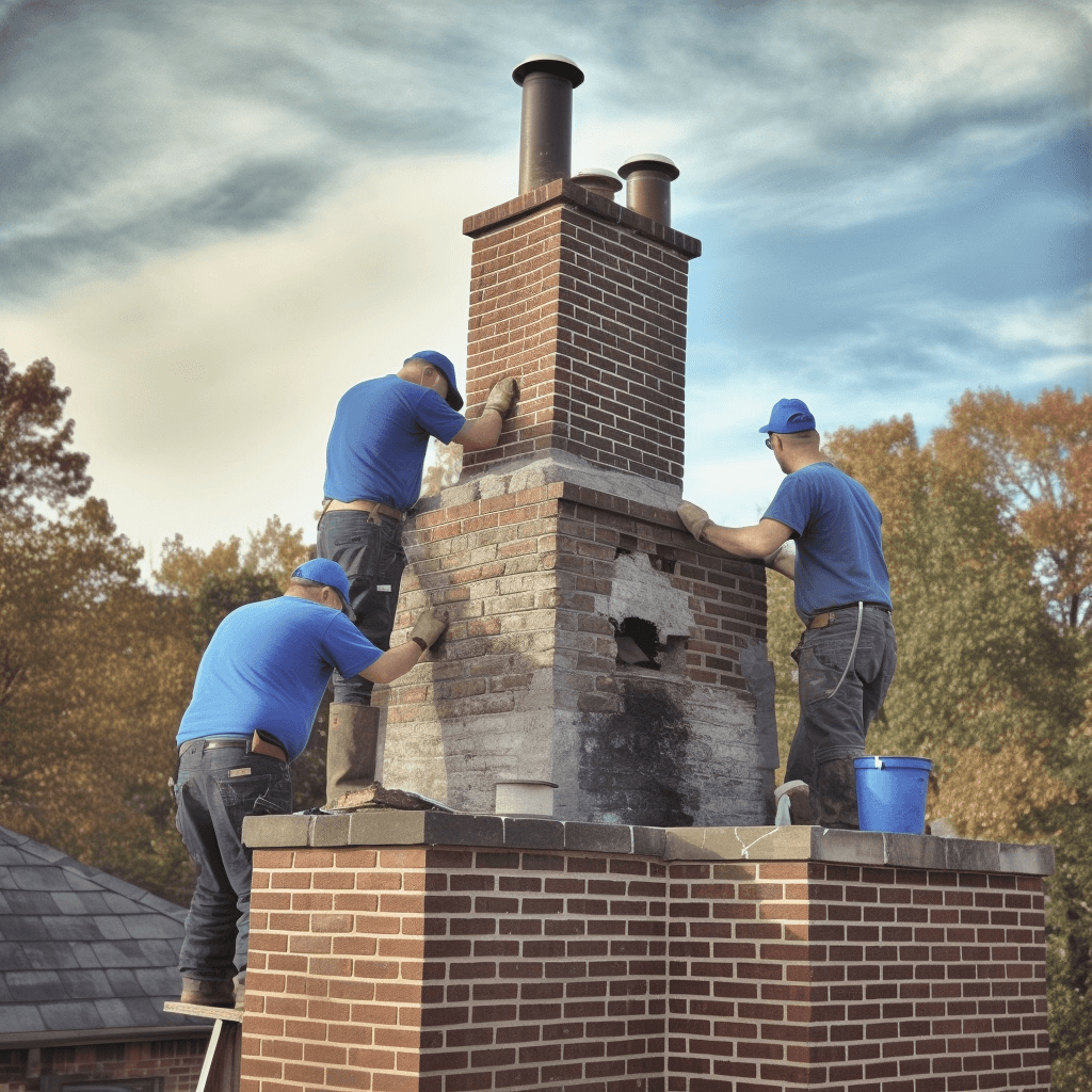 Quelles sont les normes à suivre lors de la réparation d'une cheminée endommagée?