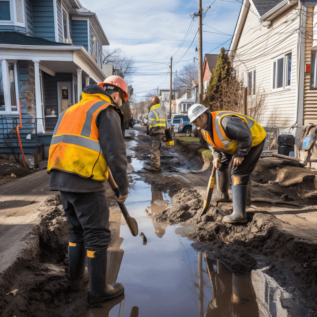 Existe-t-il des réglementations locales ou des permis nécessaires pour la réparation de l'infiltration d'eau à Montréal?