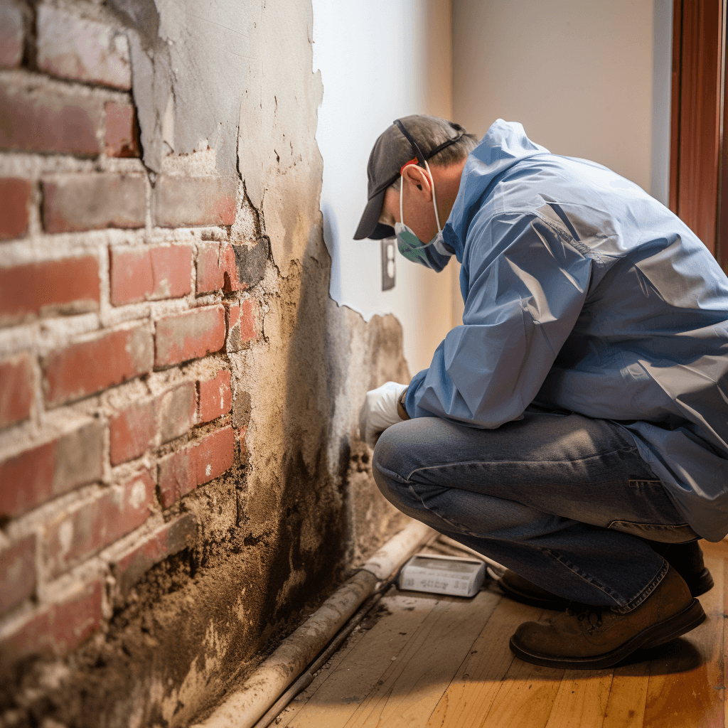 Comment puis-je prévenir l'humidité et la moisissure sur mes murs de brique?