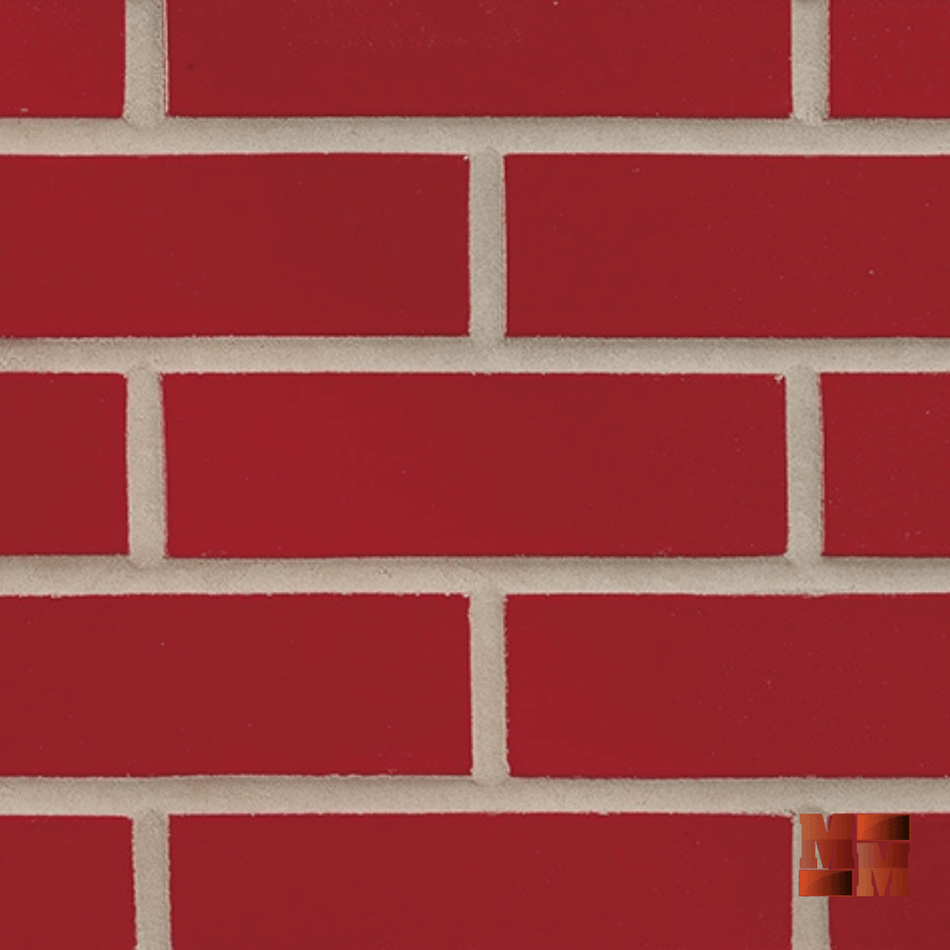Cardinal Red Glazed Thin Brick: Brick Installation in Montreal, Laval, Longueuil, South Shore and North Shore