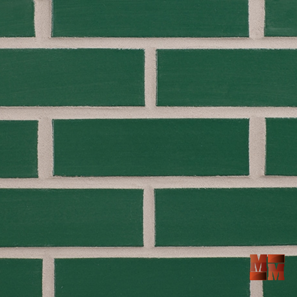 Emerald Green Glazed: Brick Installation in Montreal, Laval, Longueuil, South Shore and North Shore